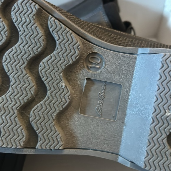 Eddie Bauer Waterproof Boots Size 10 New in Box Gray - Picture 7 of 8